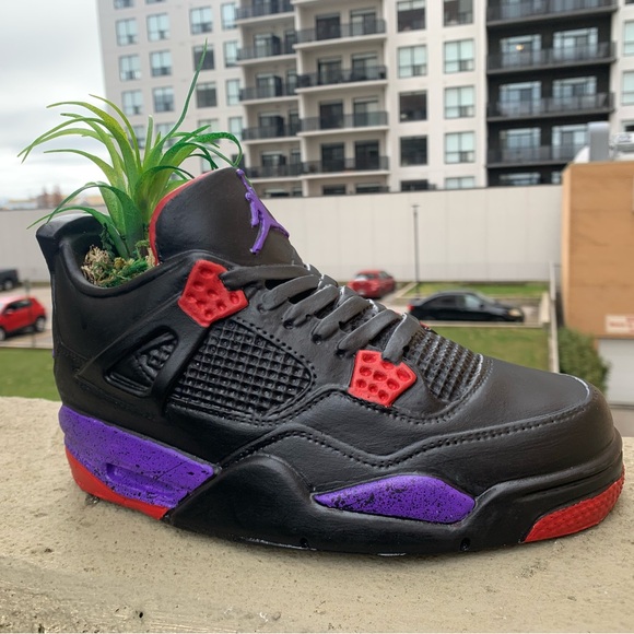 Custom Jordan 4 planter. - Picture 1 of 2